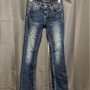 Boot cut jeans